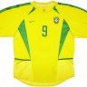 Форма сборной Бразилии Рональдо 2002 (комплект: футболка + шорты + гетры)