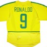 Форма сборной Бразилии Рональдо 2002 (комплект: футболка + шорты + гетры)