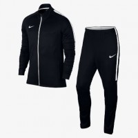 Спортивный костюм футбольного клуба Кристал Пэлас черный (комплект: олимпийка + спортивные брюки)