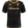 Форма футбольного клуба Монако 2023/2024 Гостевая (комплект: футболка + шорты + гетры) 