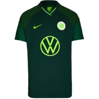 Форма футбольного клуба Вольфсбург 2021/2022 Гостевая (комплект: футболка + шорты + гетры)     