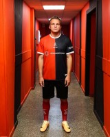 Форма футбольного клуба Амкар Домашняя 2023/2024 (комплект: футболка + шорты + гетры) 