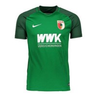 Детская форма футбольного клуба Аугсбург 2017/2018 Гостевая (комплект: футболка + шорты + гетры)