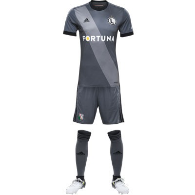 Форма футбольного клуба Легия 2017/2018 (комплект: футболка + шорты + гетры)