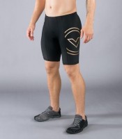 Мужские компрессионные шорты Virus BioCeramic Tech Shorts AU11 Black/Gold