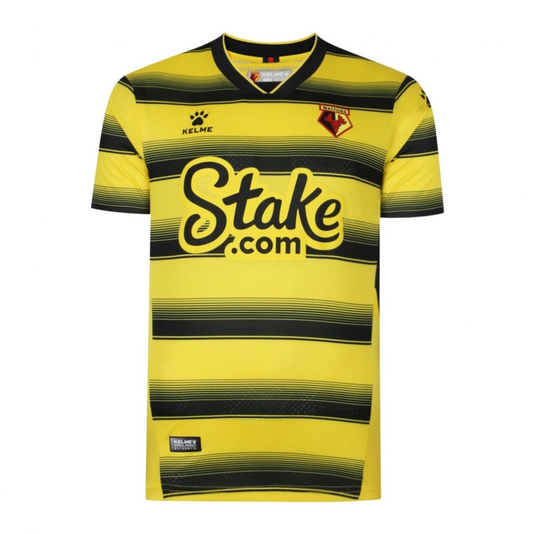 Форма футбольного клуба Уотфорд 2021/2022 Домашняя (комплект: футболка + шорты + гетры) 