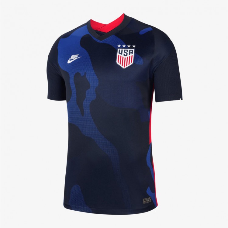 Детская форма сборной США 2020/2021 Гостевая (комплект: футболка + шорты + гетры)   