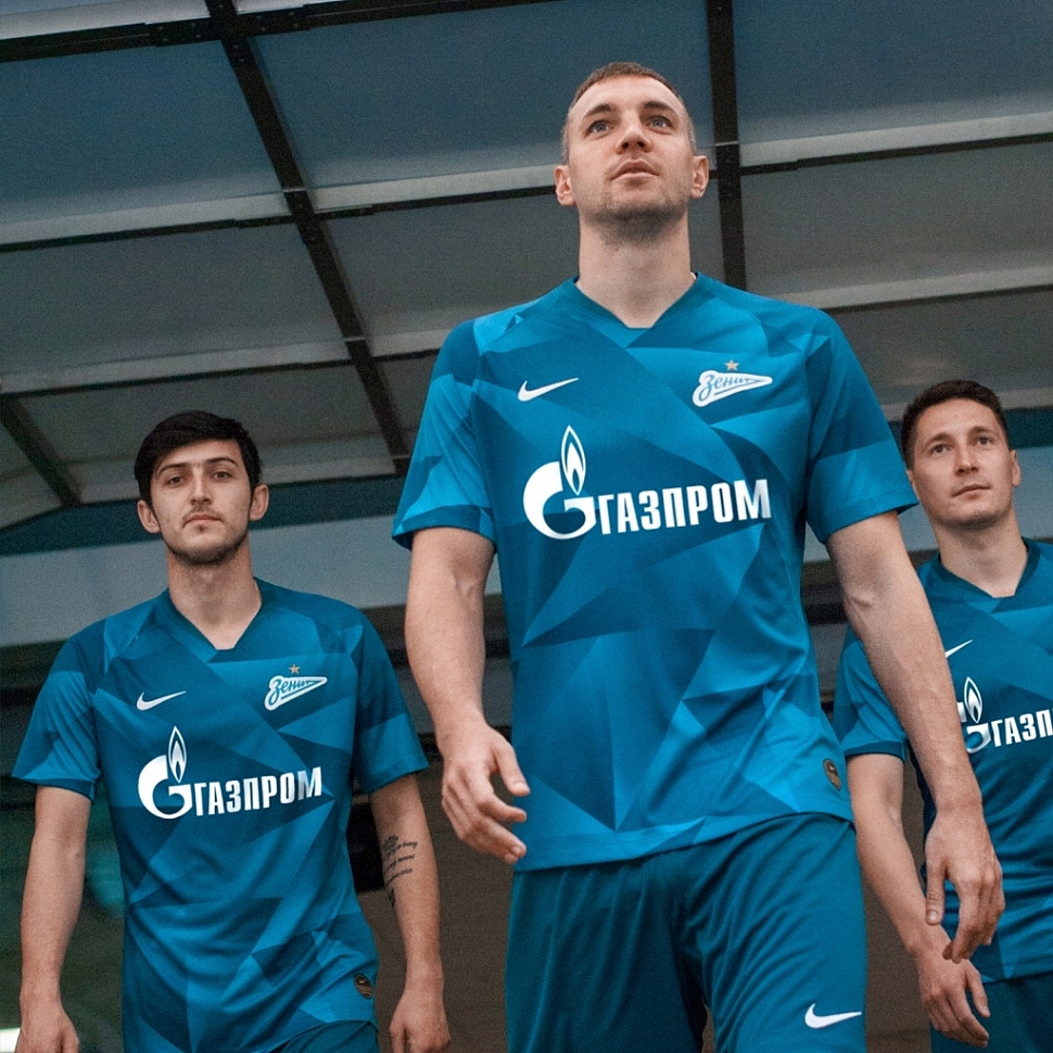Питерский Зенит представил комплекты новой формы на сезон 2019/2020