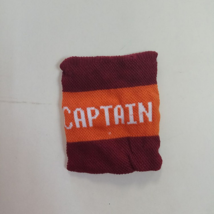 Капитанская повязка "Captain" красно-оранжевая