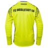 The male kit of the goalkeeper of the football club Ingolstadt 04 2016/2017 (set: T-shirt + shorts + leggings)