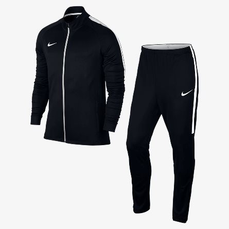 Спортивный костюм футбольного клуба Удинезе черный (комплект: олимпийка + спортивные брюки)