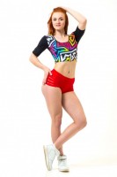 Женские спортивные шорты для Pole Dance P1-C4
