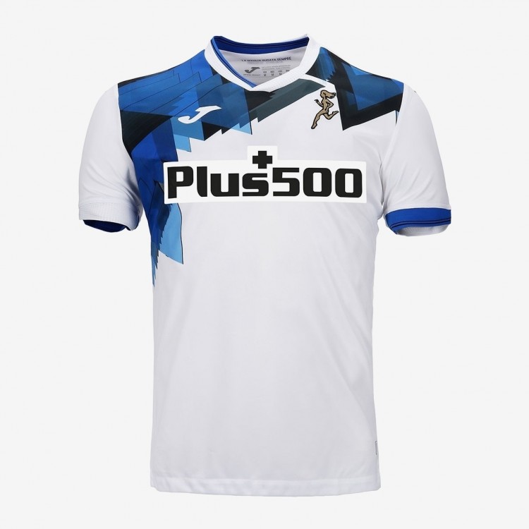 Форма футбольного клуба Аталанта 2020/2021 Гостевая  (комплект: футболка + шорты + гетры)  
