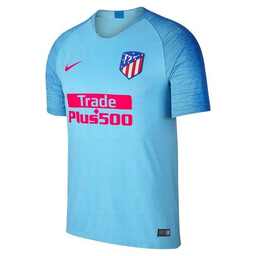 Uniforme da família do clube de futebol Atlético Madrid Nicolas Gaitan 2018/2019 Livro de visitas (conjunto: T-shirt + calções + leggings)