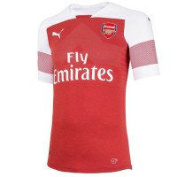 A forma do jogador de futebol do clube Arsenal Sead Kolasinac (2018/2019) Home (set: T-shirt + calções + leggings)