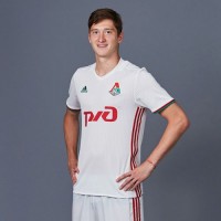 A forma do clube de futebol Lokomotiv 2016/2017 Convidado (conjunto: T-shirt + calções + leggings)