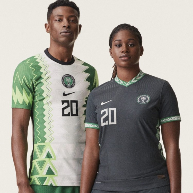 Детская футболка сборной Нигерии 2020/2021 Гостевая 