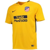 Children's uniform of the Atletico Madrid football club 2017/2018 Guest (set: T-shirt + shorts + leggings)