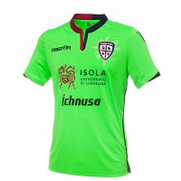 T-shirt dos homens goleiro de futebol do clube Cagliari 2016/2017
