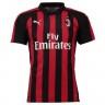 A forma do clube de futebol Milan 2018/2019 Home (set: T-shirt + calções + leggings)