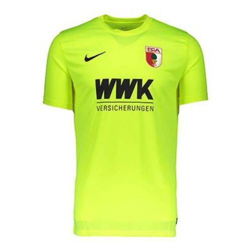 T-shirt dos homens goleiro de futebol do clube Augsburg 2017/2018 Inicio