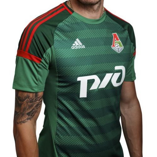 T-shirt do clube de futebol Lokomotiv 2015/2016 Convidado