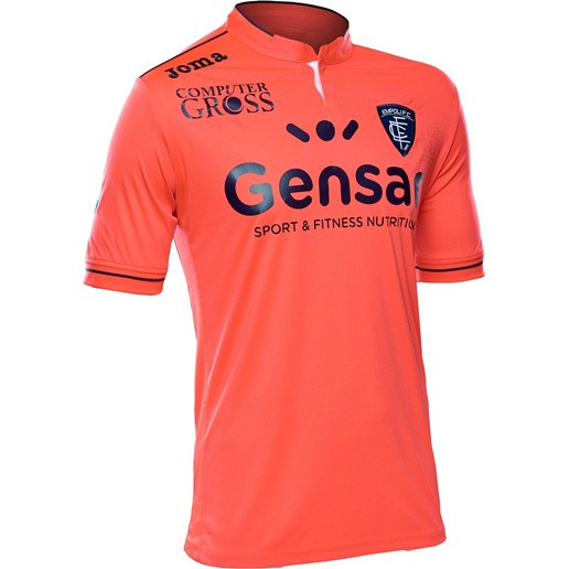 T-shirt masculina de futebol goleiro do clube Empoli 2016/2017