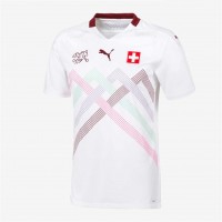 Детская футболка сборной Швейцарии 2020/2021 Гостевая 