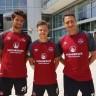 La forme du club de football de Nuremberg 2017/2018 (set: T-shirt + shorts + leggings)