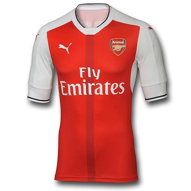 Футболка игрока футбольного клуба Арсенал Эктор Бельерин (Hector Bellerin Moruno) 2016/2017