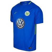 La forma del club de fútbol Wolfsburg 2017/2018 (conjunto: camiseta + pantalones cortos + polainas)