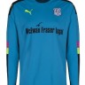 A forma masculina de goleiro do clube de futebol Dundee 2016/2017 (conjunto: T-shirt + calções + leggings)