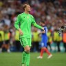 Форма игрока Сборной Германии Мануэль Нойер (Manuel Neuer) 2016/2017 (комплект: футболка + шорты + гетры)