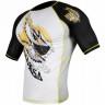 Рашгард мужской Hayabusa Ninja Falcon Rashguard Short Sleeve - Black / Yellow