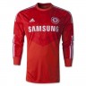 O guarda-redes Chelsea do futebol masculino, Petr Cech 14/15 Inicio (conjunto: T-shirt + calções + leggings)