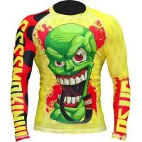 Рашгард мужской Jitsu Mask yellow