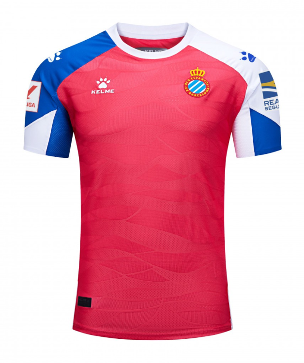 Форма футбольного клуба Эспаньол 2023/2024 Гостевая (комплект:футболка+шорты+гетры) 