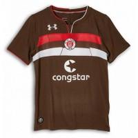 A forma do clube de futebol St. Pauli 2018/2019 Casa (conjunto: T-shirt + calções + leggings)