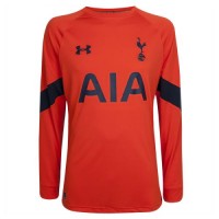 A forma masculina do goleiro do clube de futebol Tottenham 2016/2017 Convidado (conjunto: camiseta + calções + leggings)