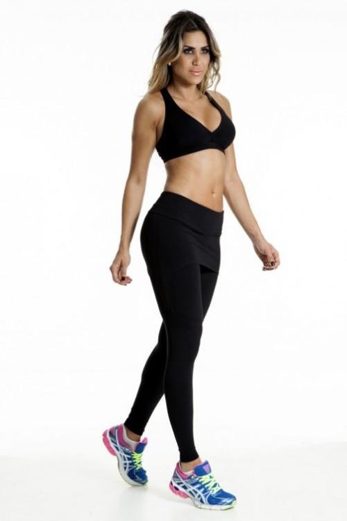Легинсы X_STYLE FBL 23350 Жен. Черный