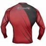 Рашгард мужской Hayabusa Recast Rashguard Long Sleeve - Red/Black