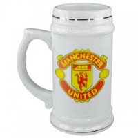 Кружка пивная, керамическая футбольного клуба Манчестер Юнайтед