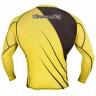 Рашгард мужской Hayabusa Recast Rashguard Long Sleeve - Yellow/Black