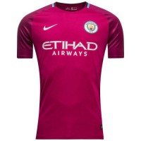 T-shirt do clube de futebol Manchester City 2017/2018 Convidado