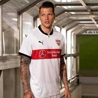 La forma del club de fútbol Stuttgart 2017/2018 (conjunto: camiseta + pantalones cortos + polainas)