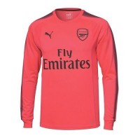 Man set goleiro de futebol do clube Arsenal Londres 2017/2018 Convidado (set: T-shirt + calções + meias)