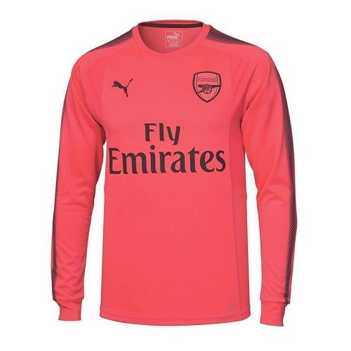 Men's goalkeeper kit of football club Arsenal London 2017/2018 Away (set: T-shirt + shorts + gaiters)