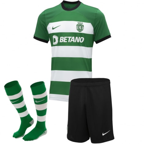 Форма футбольного клуба Спортинг 2023/2024 Домашняя (комплект: футболка + шорты + гетры)