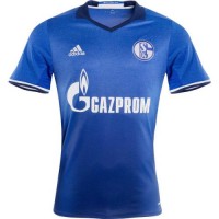 T-shirt do clube de futebol Schalke 04 2016/2017 Inicio