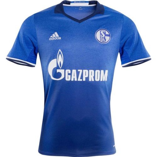 T-shirt do clube de futebol Schalke 04 2016/2017 Inicio